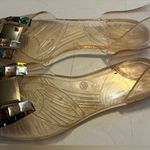 The Comfy Women Summer Bowknot Jelly Plastic Sandals Flat Heels beach Sandals Shoes Photo 2