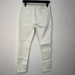 AGOLDE  Sophie Mid Rise Ankle Denim Jeans Phantom White Skinny Stretch Size 30 Photo 3