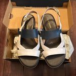 Cole Haan NEW IN THE BOX  fawn sandal blue wing teal sandals size 5.5 Photo 0