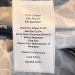 Talbots Chatham Crop Pants Blue 6 Slim Leg Crop Length Flat Front Nautical Photo 7