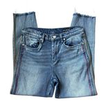 BLANK NYC Rainbow Rivington High Rise in Crash Pad Raw Hem Jeans Size 27 Photo 4