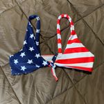 SheIn Front Tye American Flag Bikini Photo 2