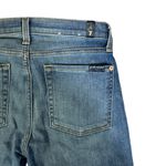 7 For All Mankind  The Ankle Gwenevere Jeans Womens 26 Medium Wash Ankle Stripe Photo 4