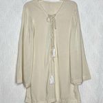 Indah  Lace Up Dress Ivory‎ Photo 1