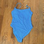 ANDIE The Fiji One Piece Swimsuit Seersucker Felicia Blue XL NWT Photo 2