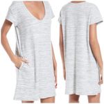 atm • heathered sweatshirt short sleeve dress Size L Photo 24