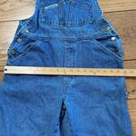 LONDON LONDON VINTAGE DENIM OVERALLS Boho Ranch Cottage Blue Size M Photo 3