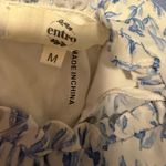 Entro  Blue and White Mini Dress Photo 2