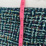 BuddyLove Blue Green and Gold metallic tweed Blazer dress Size Medium Photo 8