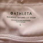Athleta  Run With It Textured 3.5” Short Large Photo 6