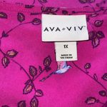 Ava & Viv  Boho Bird Print Peasant Blouse Photo 5