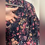 Juicy Couture  Navy Blue and Pink Floral Dress Photo 3