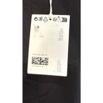 & Other Stories NWT Atelier & Other Stories Women's Black Trench Coat Size 6 Asymmetrical Zip Photo 5