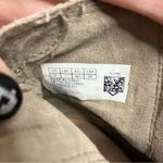 Toms  Majorca tan perforated suede heels peep toe block heels women’s size 9 Photo 7