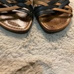 Ahnu‎ Sandal Womens Size 10 Leather Strappy Brown Black Photo 2