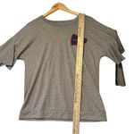 Auburn Kickoff Couture Women's‎ S Pullover Sweatshirt Ruffle Sleeves Collegiate Gray Photo 6