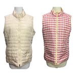 Peter Millar Warmth Reversible Quilted Golf Vest L Performance Quilted Outdoors Photo 2
