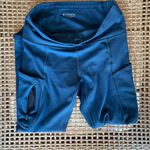 Athleta  navy blue Leggings with pockets Photo 2
