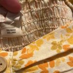 Monteau New Women’s Linen blend Floral Yellow Women's Top Size Large NWT Photo 8