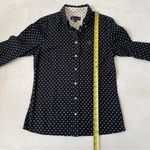Fred Perry Polkadot Black and White Shirt Size 6 Photo 4