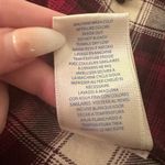 Wild Blue x Sadie Robertson red & cream plaid flannel cardigan size M Photo 7