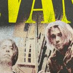 Nirvana  Graphic T Shirt Dress Tee Kurt Cobain 90s Grunge Size Large NWT Band Tee Photo 2