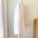 White House | Black Market WHBM Cream Ivory Open Front Asymmetric Knit Cardigan Sweater Duster XS-M Photo 4