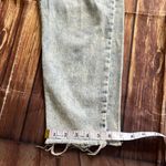 SO Women High Rise Cropped Vintage Stretch Acid Wash Mom Jeans Size 13 Photo 5