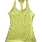 Nike ribbed yellow racerback tank top Photo 0