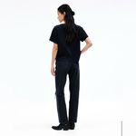 SLVRLAKE Jeans 28 London Denim Straight Leg Distressed Long Gone Faded Black Photo 2