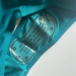 Women's One Piece Swimsuit Square Neck Tummy Control High Cut Teal Medium NWOT Green Photo 5