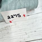 ASOS Skirt Women Size 14 Light Blue Linen Blend Mini Side Button Zip Back Preppy Photo 2