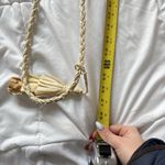 Mia & Tess The Paper Store Crossbody Bag Round Woven Bohemian Hippie Chic Tan Photo 15