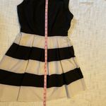 B. Smart  Semi-Formal Black & White Stripped Dress- Size 7/8 Photo 7
