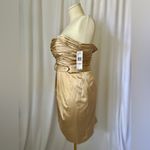 Jones New York Strapless Gold Dress (894) Photo 2