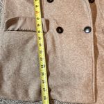 ZARA Women's Tan Double-Breasted Vest medium Photo 6