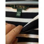 Ralph Lauren Lauren size XL nautical boat cut necklace cotton top. Photo 3