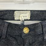 Current/Elliott The Stiletto Silver Foil Skinny Ankle Jeans Blue/Black Size 28 Photo 9