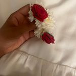Gajra Hair Tie With Roses White Photo 1