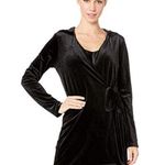 BB Dakota Practical Magic Velvet Wrap Hooded Jacket Size M New w/Tag Photo 8