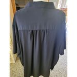 Maggie Barnes  Womens 4X Floral Print Tank Top Black Button Down Top Set‎ Photo 1