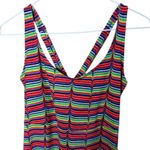 Columbia Women’s Sz Medium Sundancer Tank Dress rainbow Striped Active Photo 2