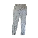 Gap Womens Lounge Pants Size S Grey Blue Striped Drawstring Casual Cozy Photo 1