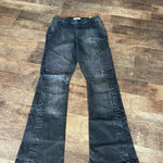 We The Free  Vector Moto Mid Rise Flare Jeans NWT Photo 2