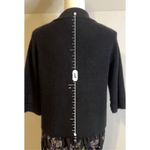 Women’s Black Button Down Cardigan XS Black Photo 4