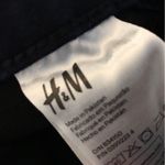 H&M &DENIM SUPER DARK WASH INK BLUE, DARK HARDWARE SKINNY! TALL Photo 6