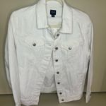 J.Crew  NWT Relaxed denim jacket in white size XXS Photo 2