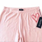Wildfox NWT Sketchy Heart Pink Sweatpants/joggers C29 Photo 4