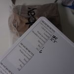 Faux Leather Moto Jacket Tan Adjustable Length Zippers Vegan Womens 16 Oioninos Photo 4