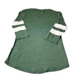 NFL NEW Womens Green Bay Packers  Football Green 3/4 Sleeve‎ T-Shirt Top Small Photo 2